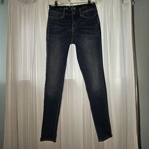 a.n.a Blue Skinny Jeans with Stretch Fit